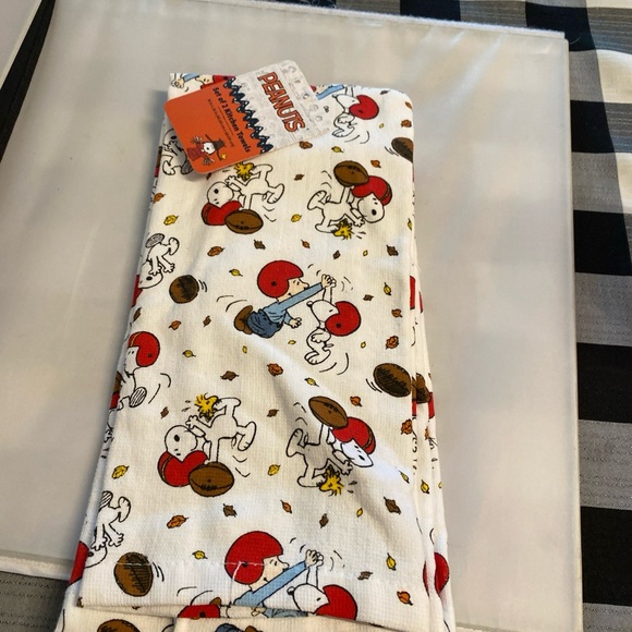 Peanuts snoooy and Charlie Brown kitchen towels - Picture 1 of 4